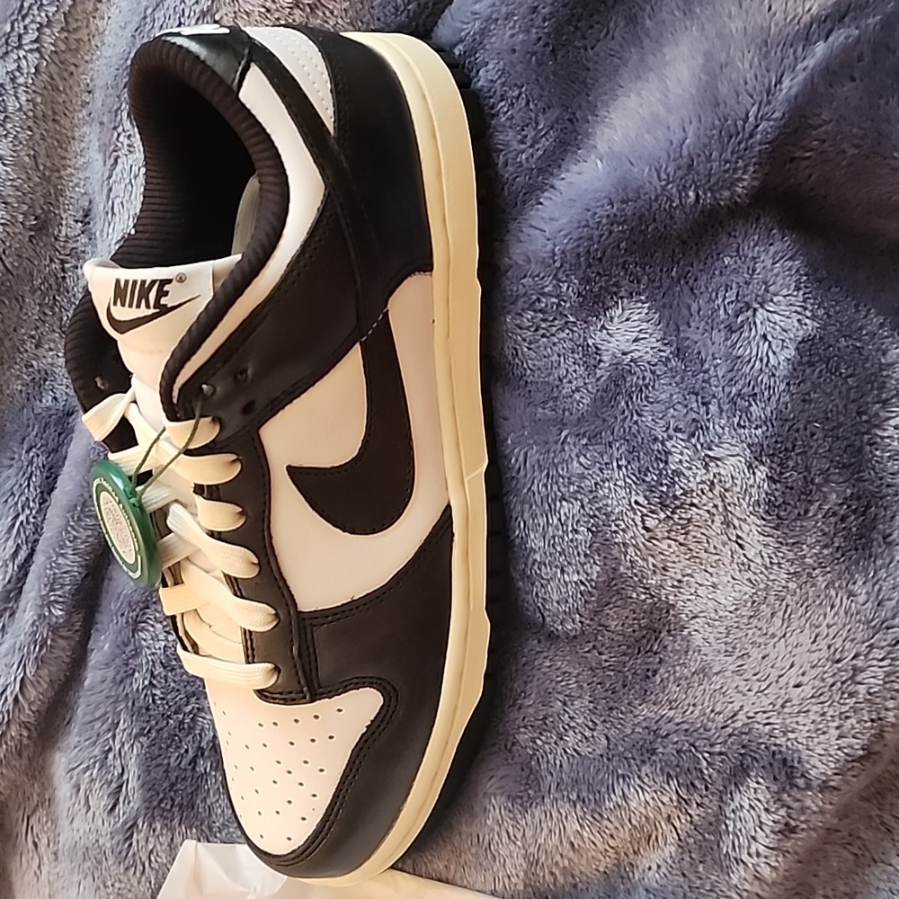 NEVER WORN! Nike women size 7 panda dunks